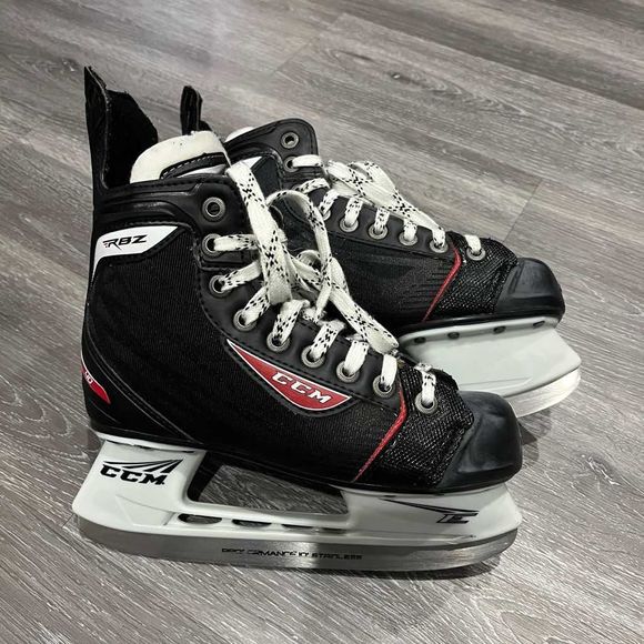 CCM Shoes Ccm Rbz Intruder Le Ice Hockey Skates Youth Size 3 Black